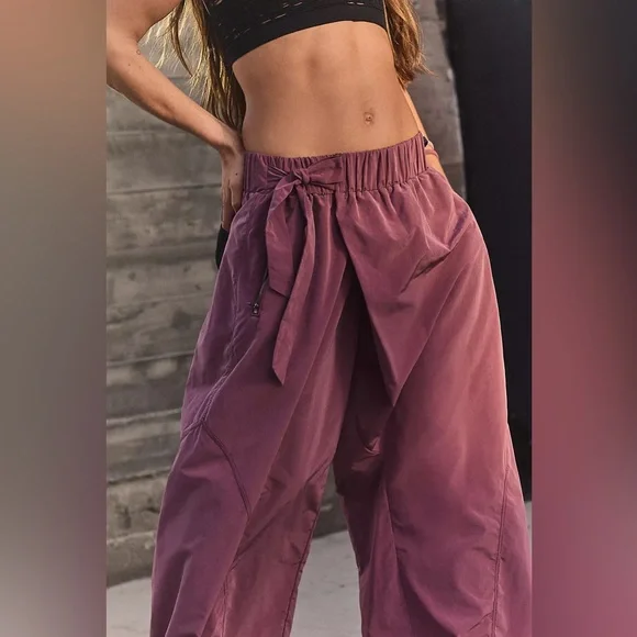 FREE PEOPLE | NWOT One More Time Wide Leg in Clove - Picture 3 of 4